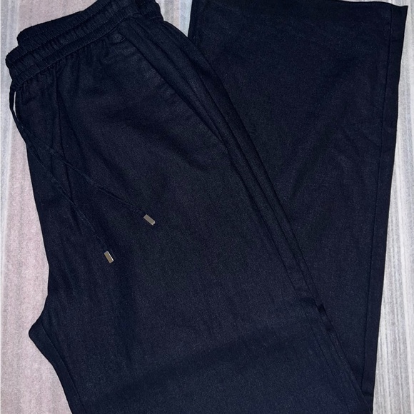 Navy Linen Pants from Zara - Picture 2 of 6